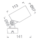 Gerard Series - 68 - COB Reflector
