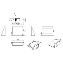 Ottoway Series - Full Wall Mounting Dimensions