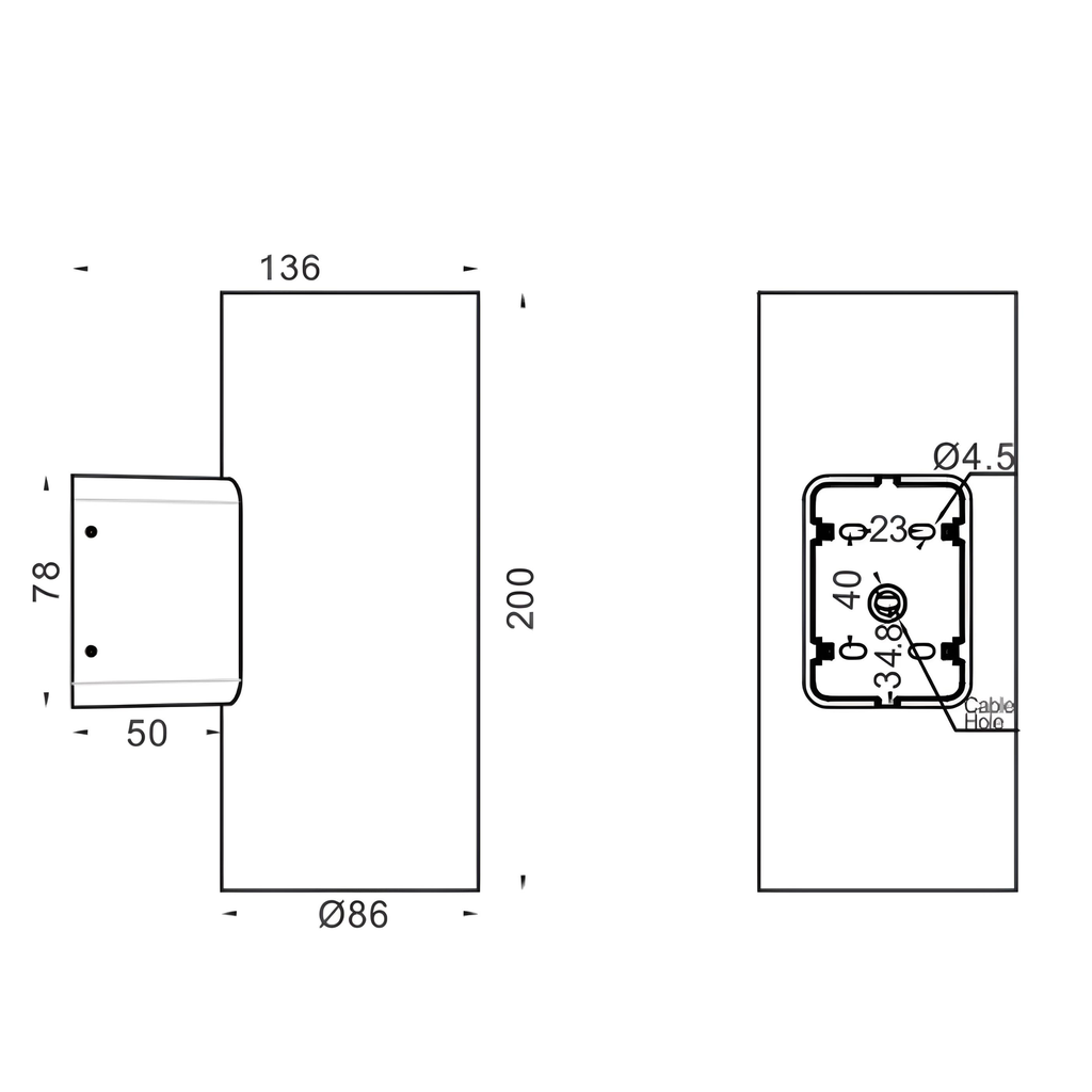 Baines Series  - 86 - Up/Down COB