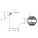 Jeremy Series - 140 - COB Reflector