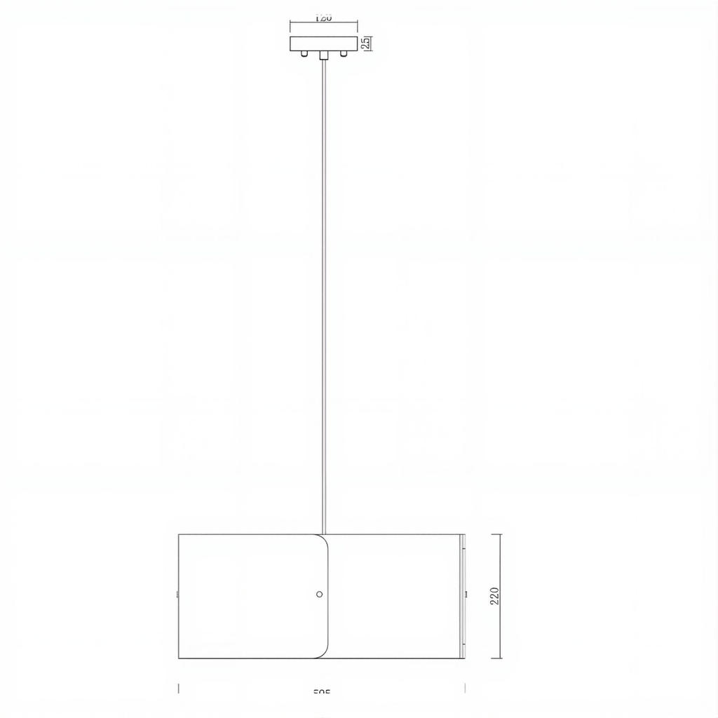 Bella Series - Square - Pendant