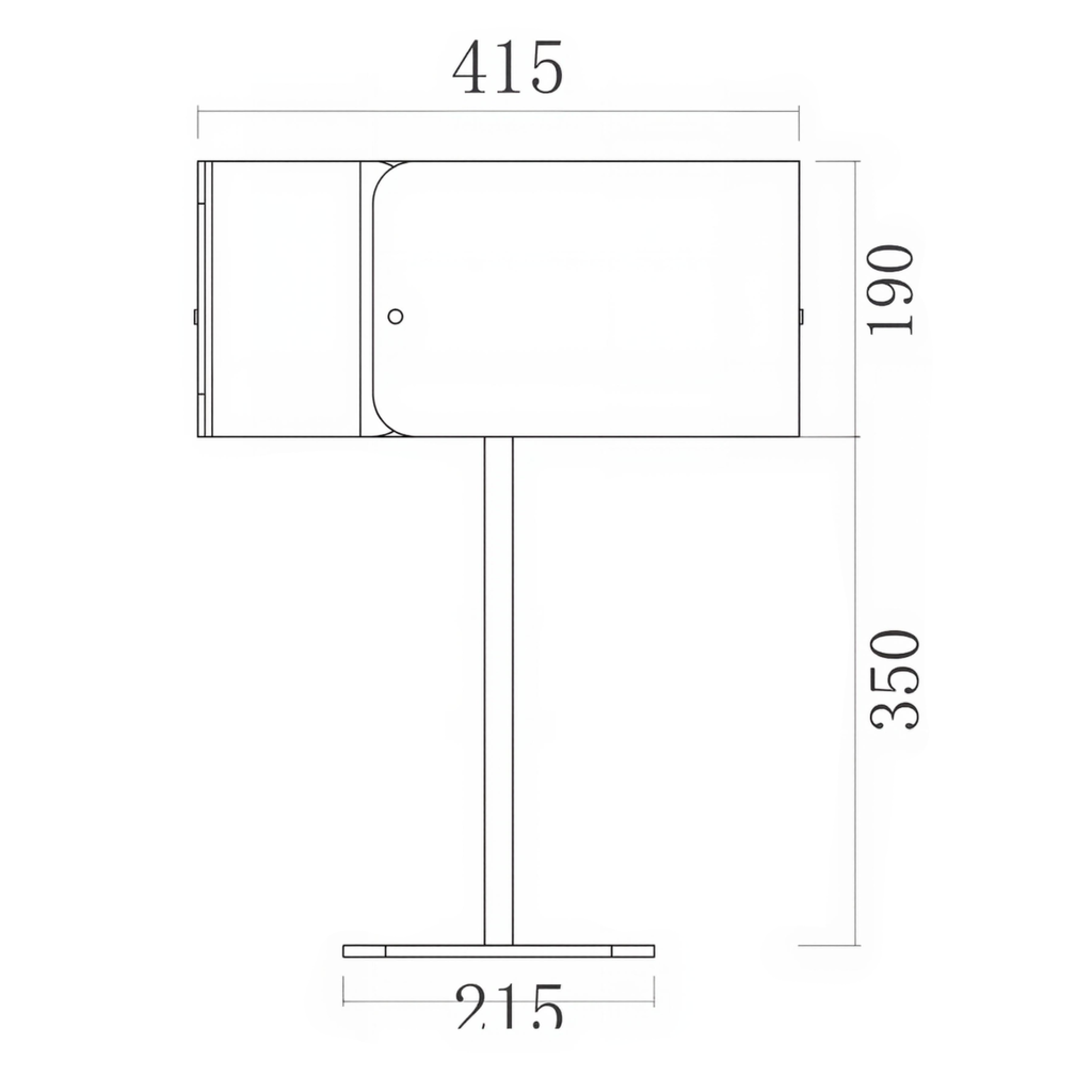 Bella Series - Table Lamp - Triangle