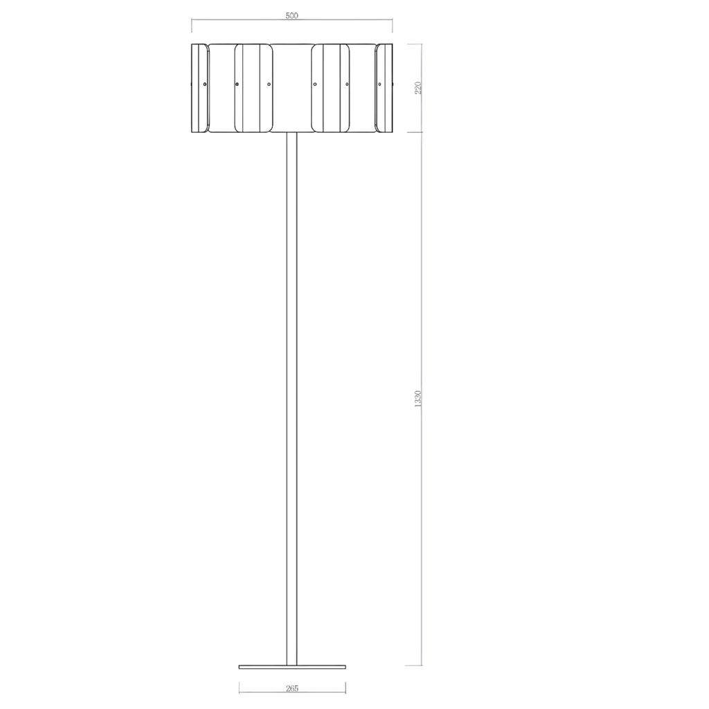 Kyla Series - Floor Lamp
