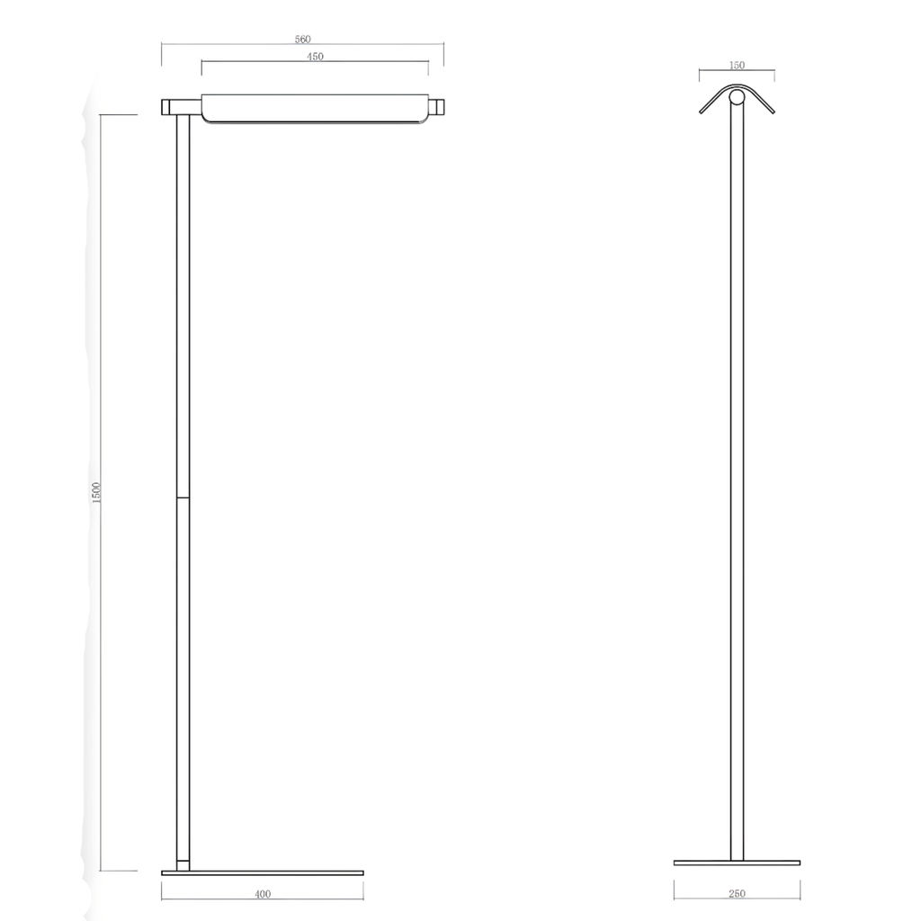 Lydia Series - Floor Lamp - B