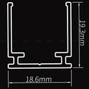 Neon Strip - NM3D1515T - Mounting Channel