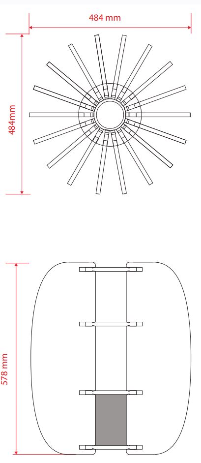 Sken Large- Long- 15W