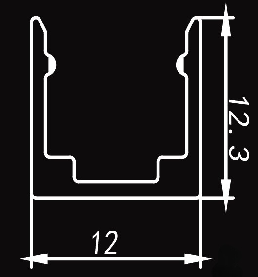 Neon Strip - NM3D1010 - Mounting Channel