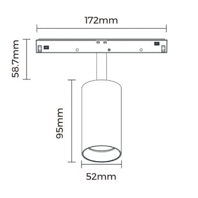 Magnetic Track light-MT20S-52